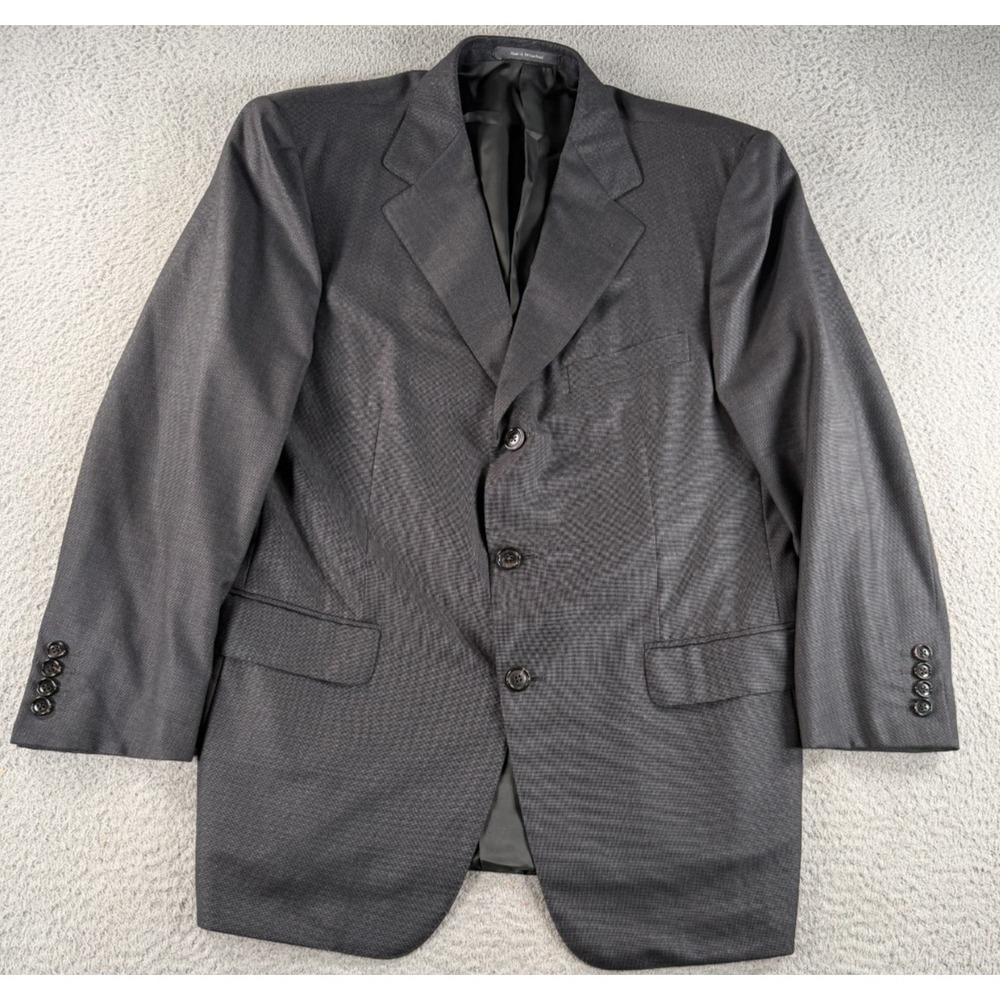 Ermenegildo Zegna SU Misura Blazer Jacket Mens 42 Gray 15Mil Mil15 Wool